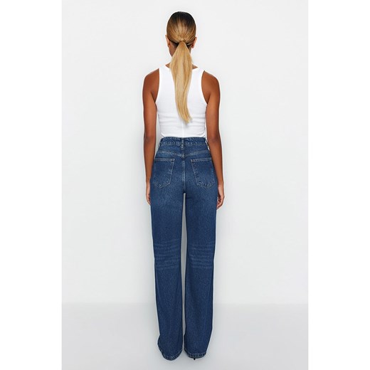 trendyol Dżinsy - Comfort fit - w kolorze niebieskim Trendyol 36 wyprzedaż Limango Polska