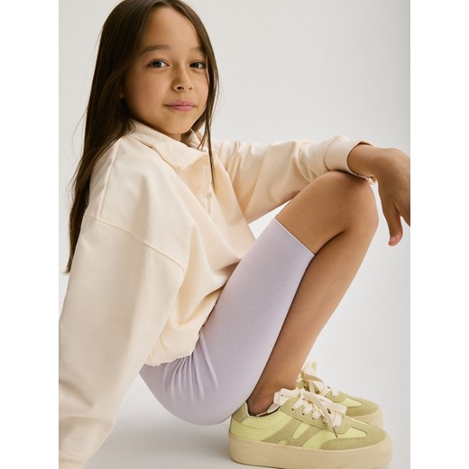 Reserved - Spodenki kolarki - lawendowy Reserved 146 (10 lat) Reserved