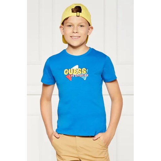 Guess T-shirt | Regular Fit ze sklepu Gomez Fashion Store w kategorii T-shirty chłopięce - zdjęcie 173803492