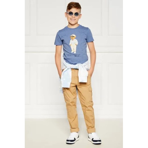 T-shirt chłopięce Polo Ralph Lauren bawełniany