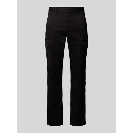 Chinosy o kroju tapered fit z kieszeniami cargo ze sklepu Peek&Cloppenburg  w kategorii Spodnie męskie - zdjęcie 173806883