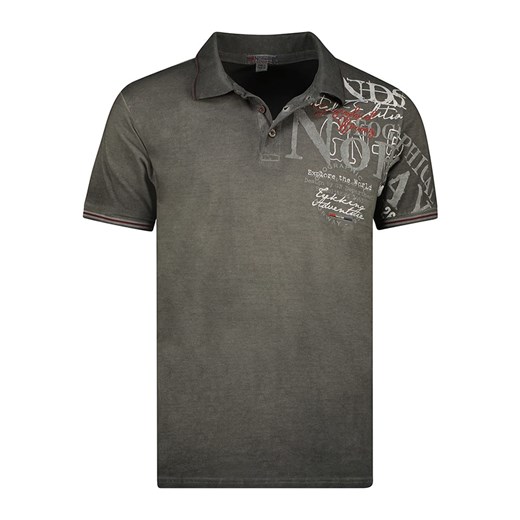 Geographical Norway Koszulka polo w kolorze czarnym Geographical Norway L wyprzedaż Limango Polska