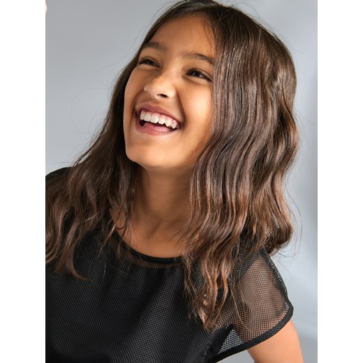 Sinsay - Bluzka - czarny Sinsay 164 Sinsay