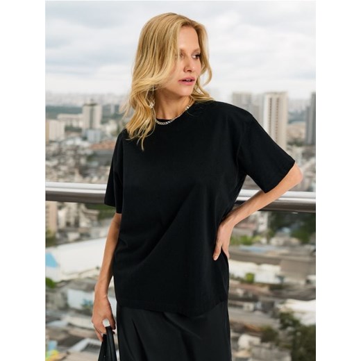 Sinsay - Koszulka - czarny Sinsay S Sinsay