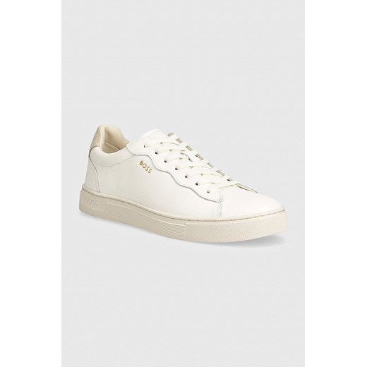 BOSS sneakersy Rhys kolor biały 50522937 ze sklepu ANSWEAR.com w kategorii Trampki damskie - zdjęcie 173811494
