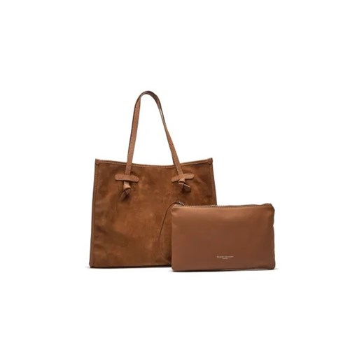 GIANNI CHIARINI Skórzana shopperka + saszetka MARCELLA ze sklepu Gomez Fashion Store w kategorii Torby Shopper bag - zdjęcie 173812141