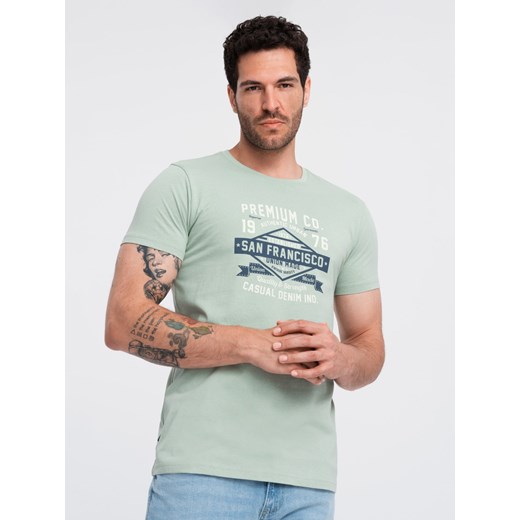 T-shirt męski Ombre