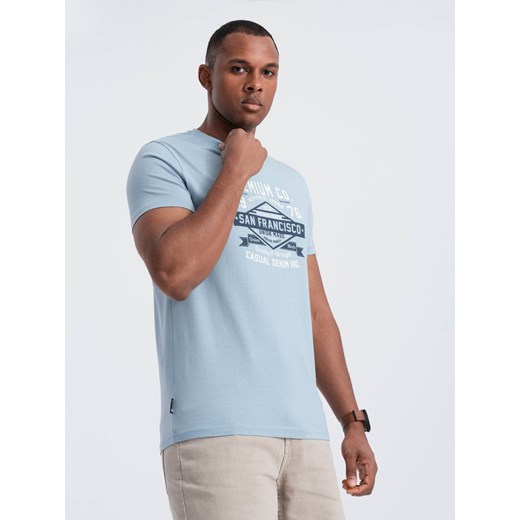 T-shirt męski Ombre bawełniany