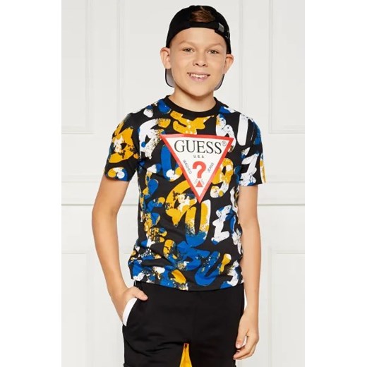 Guess T-shirt | Regular Fit ze sklepu Gomez Fashion Store w kategorii T-shirty chłopięce - zdjęcie 173819684