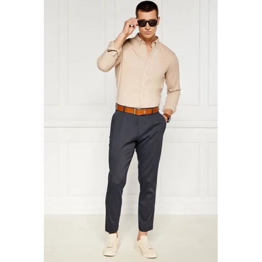 BOSS BLACK Lniane spodnie P-Perin-RDS-WG-242 | Relaxed fit 50 okazyjna cena Gomez Fashion Store