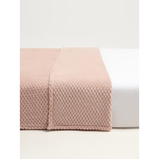 Sinsay - Narzuta na łóżko - różowy Sinsay One Size Sinsay