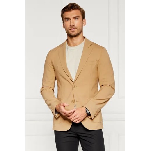 BOSS BLACK Wełniana marynarka P-Hanry-WG-241 | Slim Fit ze sklepu Gomez Fashion Store w kategorii Marynarki męskie - zdjęcie 173823221