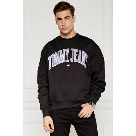 Tommy Jeans Bluza BOXY POP VARSITY CREW | Oversize fit ze sklepu Gomez Fashion Store w kategorii Bluzy męskie - zdjęcie 173823300