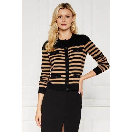 Elisabetta Franchi Wełniany kardigan | Regular Fit ze sklepu Gomez Fashion Store w kategorii Swetry damskie - zdjęcie 173823314