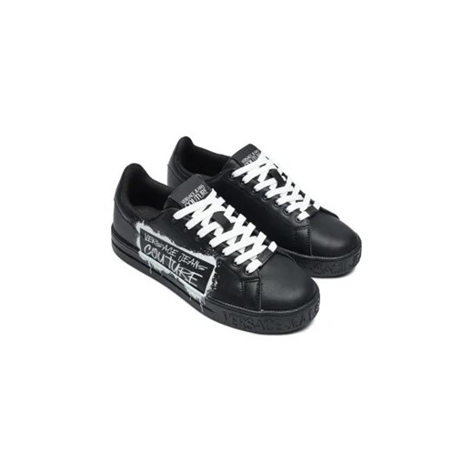 Versace Jeans Couture Skórzane sneakersy 45 Gomez Fashion Store