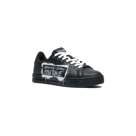 Versace Jeans Couture Skórzane sneakersy 43 Gomez Fashion Store