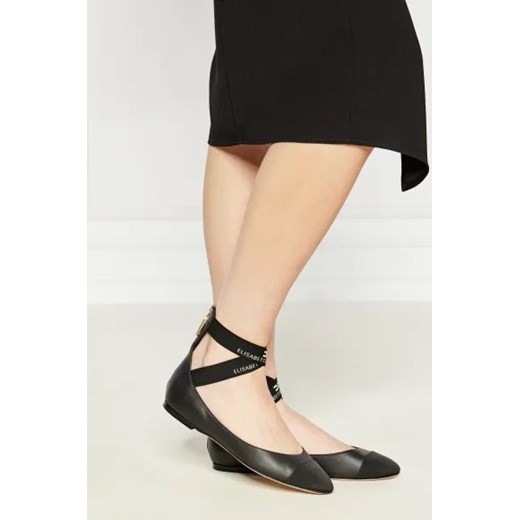 Elisabetta Franchi Skórzane baleriny Elisabetta Franchi 41 Gomez Fashion Store
