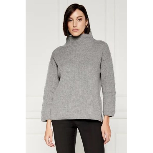 Max Mara Leisure Wełniany sweter | Oversize fit S Gomez Fashion Store