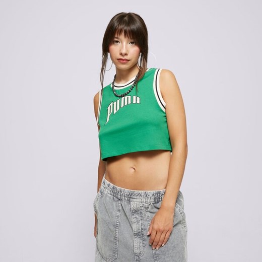 PUMA T-SHIRT GRAPHIC CROPPED ze sklepu Sizeer w kategorii Bluzki damskie - zdjęcie 173830520