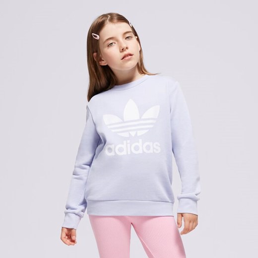ADIDAS BLUZA TREFOIL CREW GIRL ze sklepu Sizeer w kategorii Bluzy dziewczęce - zdjęcie 173830641