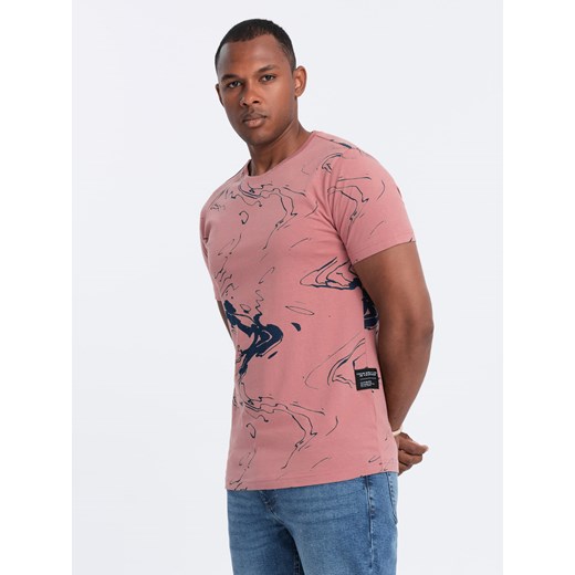 T-shirt męski Ombre na lato