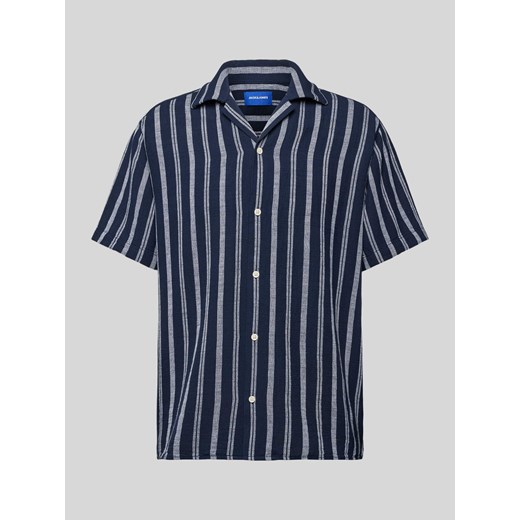 Koszula casualowa o kroju relaxed fit z rękawem o dł. 1/2 model ‘NOTO’ ze sklepu Peek&Cloppenburg  w kategorii Koszule męskie - zdjęcie 173833442