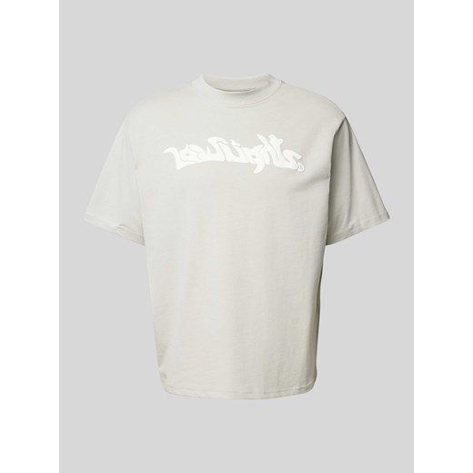 T-shirt z nadrukiem z logo model ‘WARP’ ze sklepu Peek&Cloppenburg  w kategorii T-shirty męskie - zdjęcie 173833801