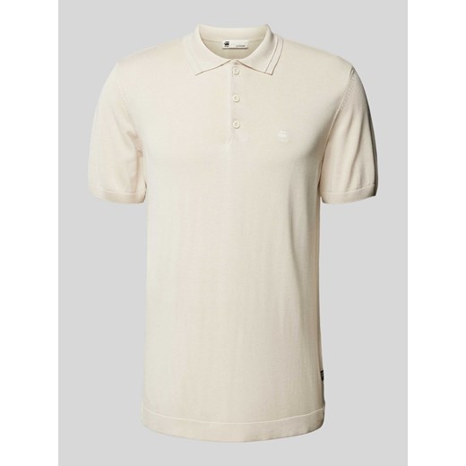 Koszulka polo z czystej wiskozy z wyhaftowanym logo ze sklepu Peek&Cloppenburg  w kategorii T-shirty męskie - zdjęcie 173833820