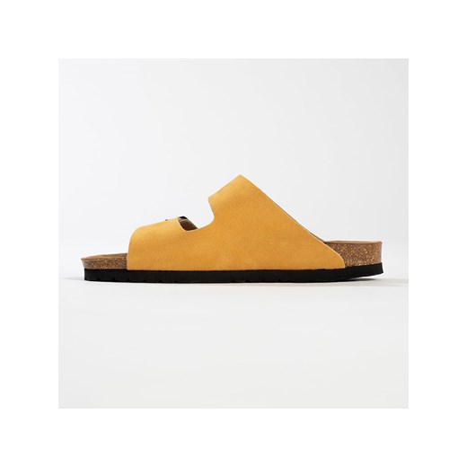 BACKSUN Klapki &quot;Bali&quot; w kolorze żółtym 40 promocyjna cena Limango Polska