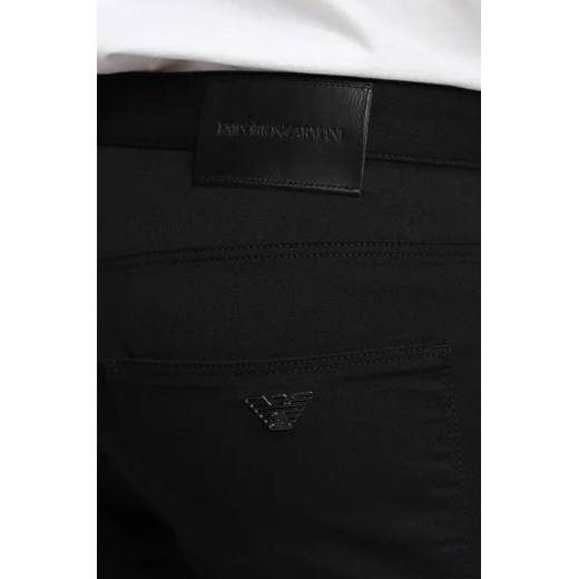 Spodnie męskie Emporio Armani z elastanu
