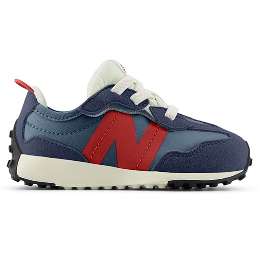 Buty niemowlęce New Balance NW327VD – niebieskie ze sklepu New Balance Poland w kategorii Buty sportowe dziecięce - zdjęcie 173843283