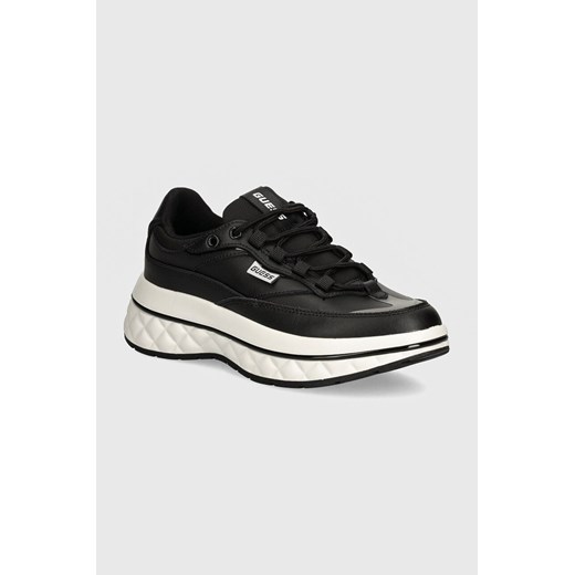 Guess sneakersy KYRKI kolor czarny FLTKYR LEA12 ze sklepu ANSWEAR.com w kategorii Buty sportowe damskie - zdjęcie 173844264