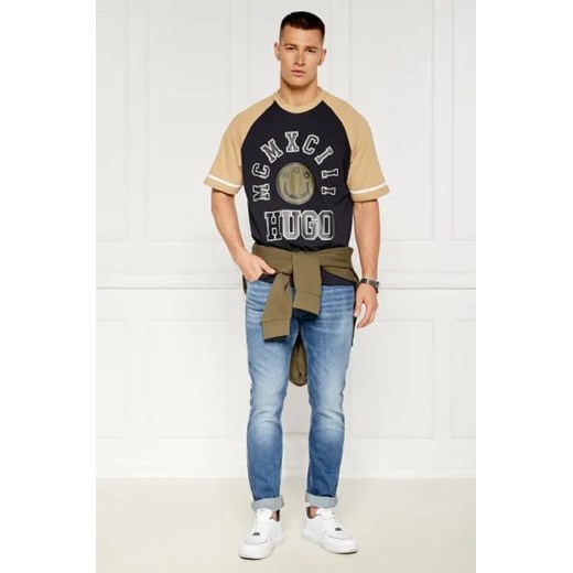 T-shirt męski Hugo Blue