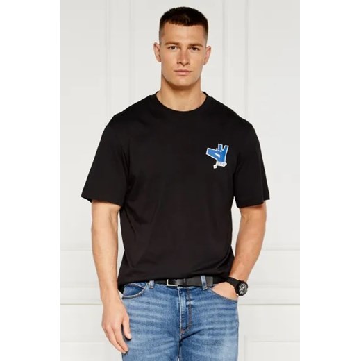 T-shirt męski Hugo Blue na jesień 