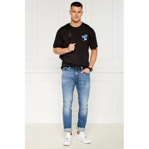 T-shirt męski Hugo Blue na jesień 