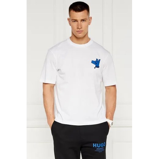 T-shirt męski Hugo Blue