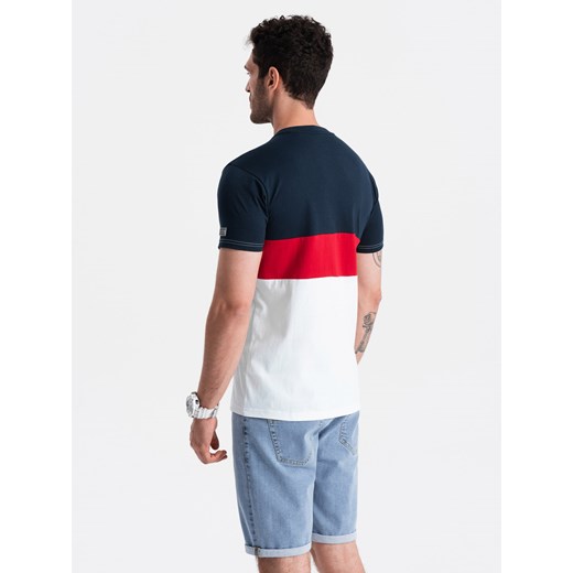 T-shirt męski Ombre