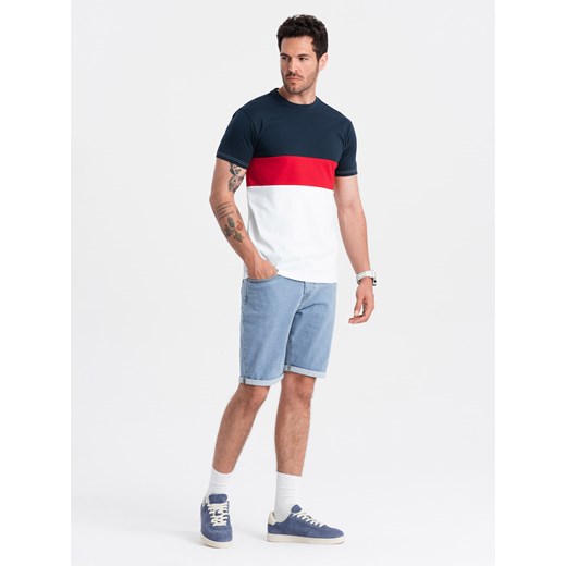 T-shirt męski Ombre