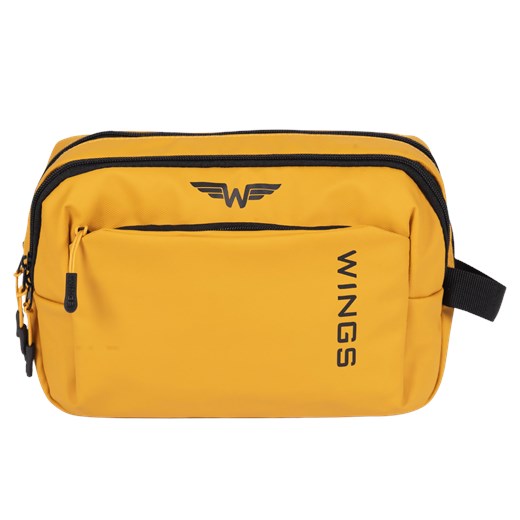 WINGS Kosmetyczka podróżna ROOK yellow ze sklepu WINGS w kategorii Torby podróżne - zdjęcie 173850660