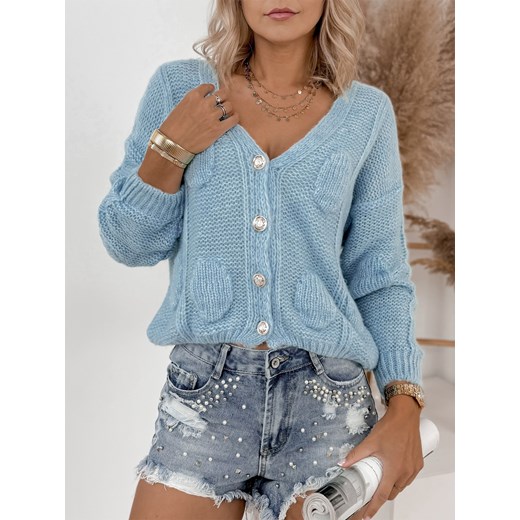 sweter pasen błękitny one size ONE SIZE UBRA