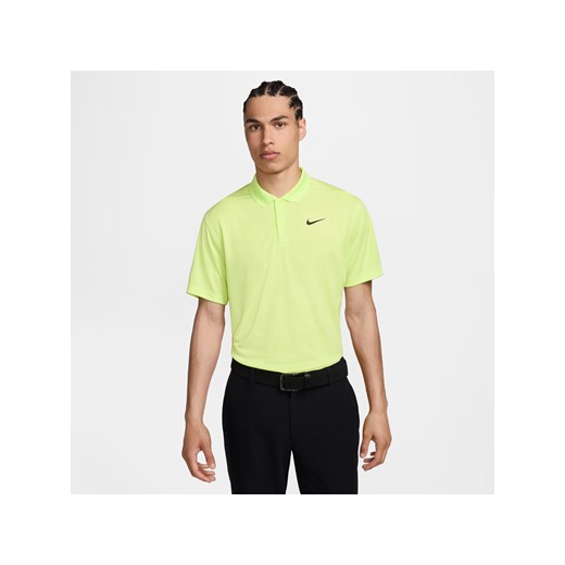 Męska koszulka polo do golfa Nike Dri-FIT Victory - Żółty ze sklepu Nike poland w kategorii T-shirty męskie - zdjęcie 173852420