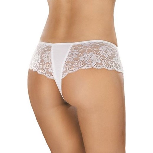 Białe koronkowe stringi 110, Kolor biały, Rozmiar S, Gabidar ze sklepu Intymna w kategorii Majtki damskie - zdjęcie 173853231