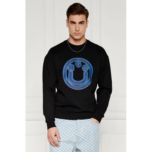 Hugo Blue Bluza Nakaros | Regular Fit ze sklepu Gomez Fashion Store w kategorii Bluzy męskie - zdjęcie 173853654