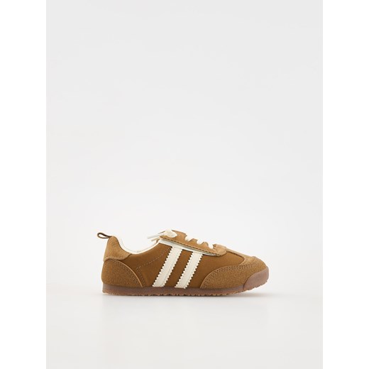 Reserved - Sportowe sneakersy - brązowy Reserved 35 Reserved