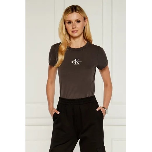Bluzka damska Calvin Klein bawełniana