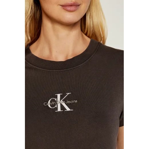 Bluzka damska Calvin Klein bawełniana