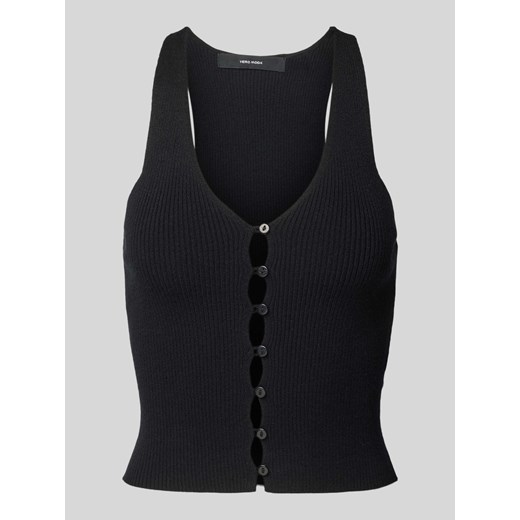 Top na ramiączkach z dekoltem w serek ze sklepu Peek&Cloppenburg  w kategorii Bluzki damskie - zdjęcie 173857124