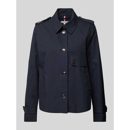 Kurtka z wykładanym kołnierzem ze sklepu Peek&Cloppenburg  w kategorii Kurtki damskie - zdjęcie 173857282
