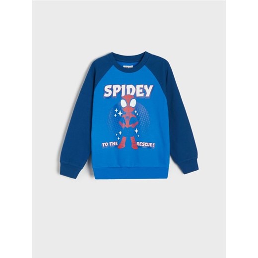 Sinsay - Bluza Marvel - niebieski Sinsay 122 Sinsay