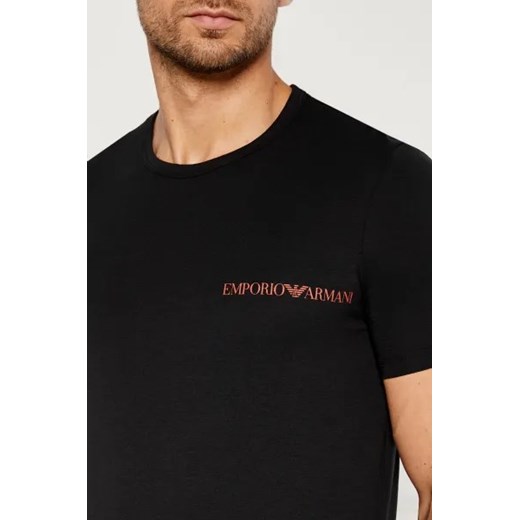 Emporio Armani T-shirt 2-pack | Slim Fit | stretch Emporio Armani L Gomez Fashion Store okazyjna cena